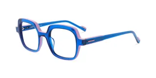 Acetatbrille blau mit lila