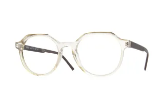 Korrektionsbrille aus Acetat in transparent