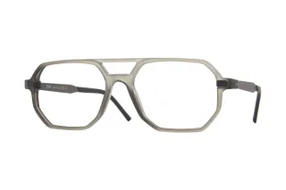 Korrektionsbrille aus Acetat in grau