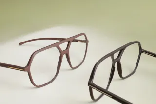 Götti-Brille Ceni in bush- und mocca-farben