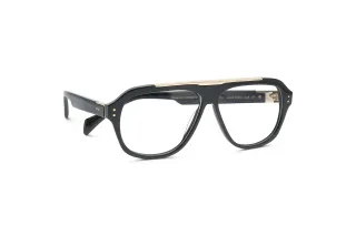 schwarze Korrektionsbrille