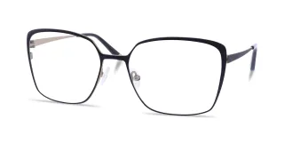 schwarze Korrektionsbrille