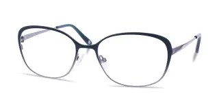 schwarze Korrektionsbrille