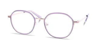helllila Korrektionsbrille