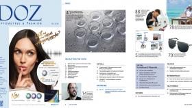 Cover und Inhaltsverzeichnis der DOZ Mai-Ausgabe